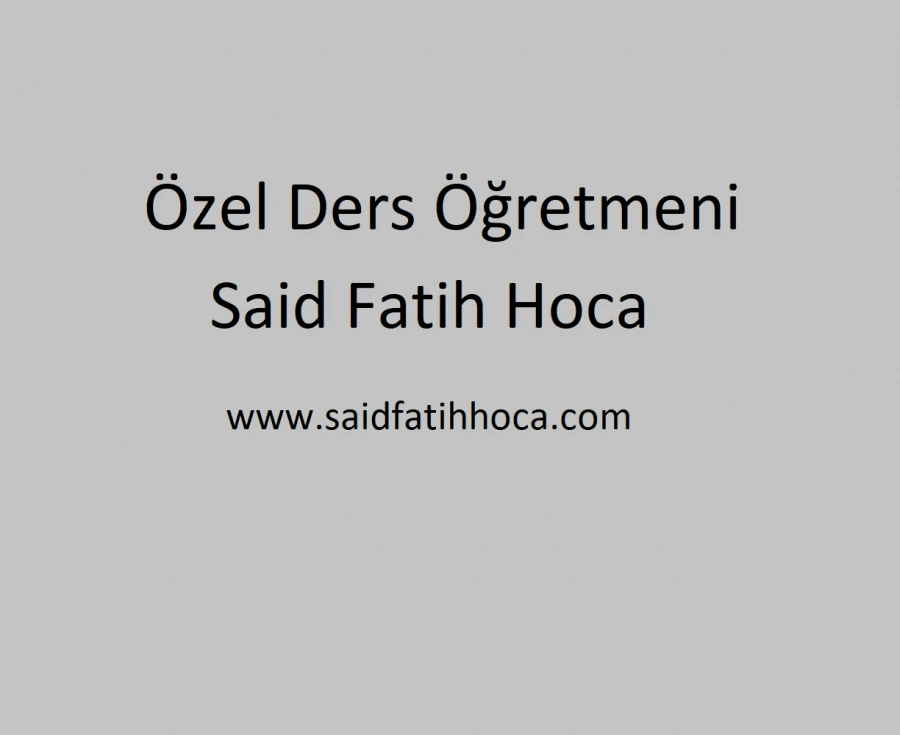 www.saidfatihhoca.com